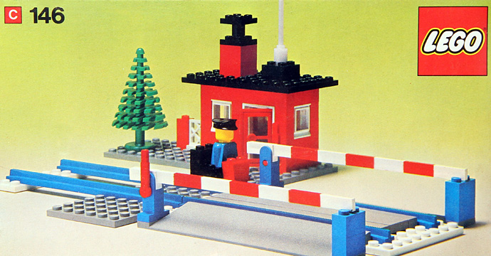 Lego 146 Level Crossing